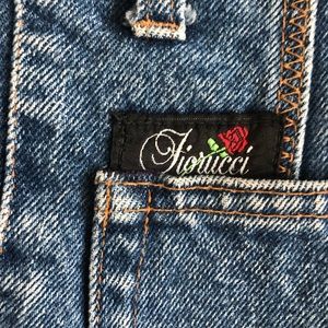 Vintage Fiorucci Jeans size 28. Italy. Straight leg. Fiorucci high school jeans